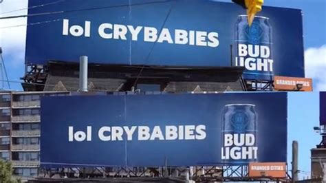 bud light lol crybabies billboard|Fact check: No, Bud Light didnt make crybabies billboard